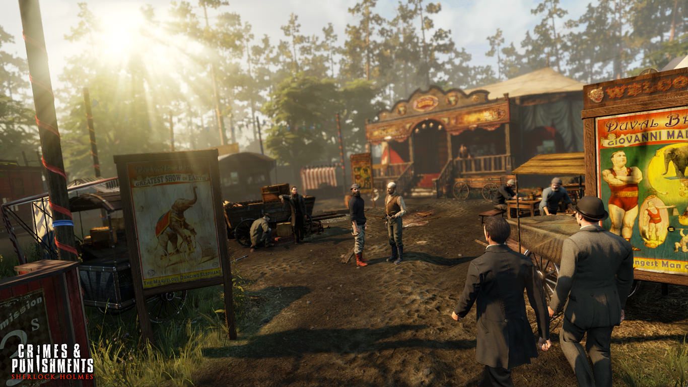 Illustration de l'article sur Sherlock Holmes : Crimes & Punishments