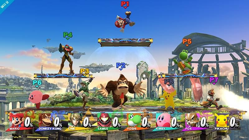 Illustration de l'article sur Jusqu'à 8 joueurs en même temps dans Super Smash Bros. for Wii U