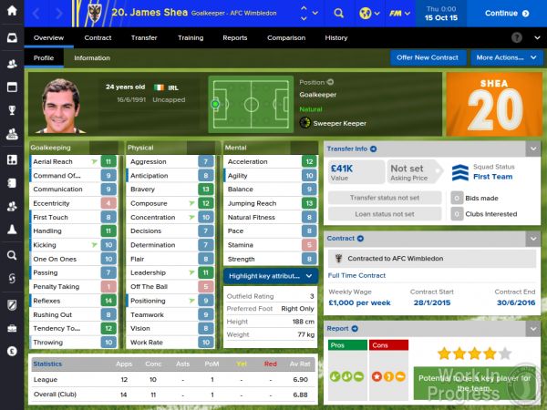 Illustration de l'article sur Football Manager 2016 la date de sortie dévoilée