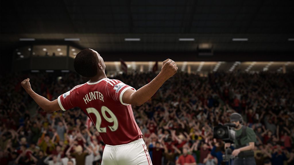 Illustration de l'article sur Plus de 124 millions de buts  d'Alex Hunter dans FIFA 17