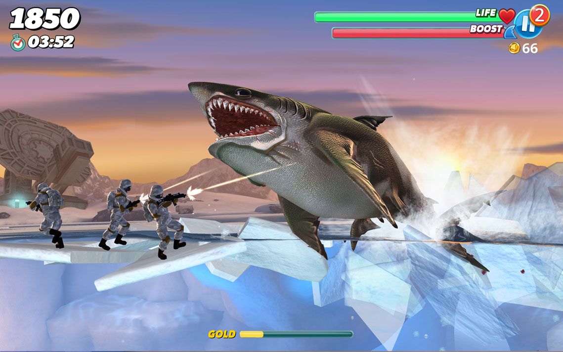 Illustration de l'article sur Hungry Shark Worldarrive sur consoles