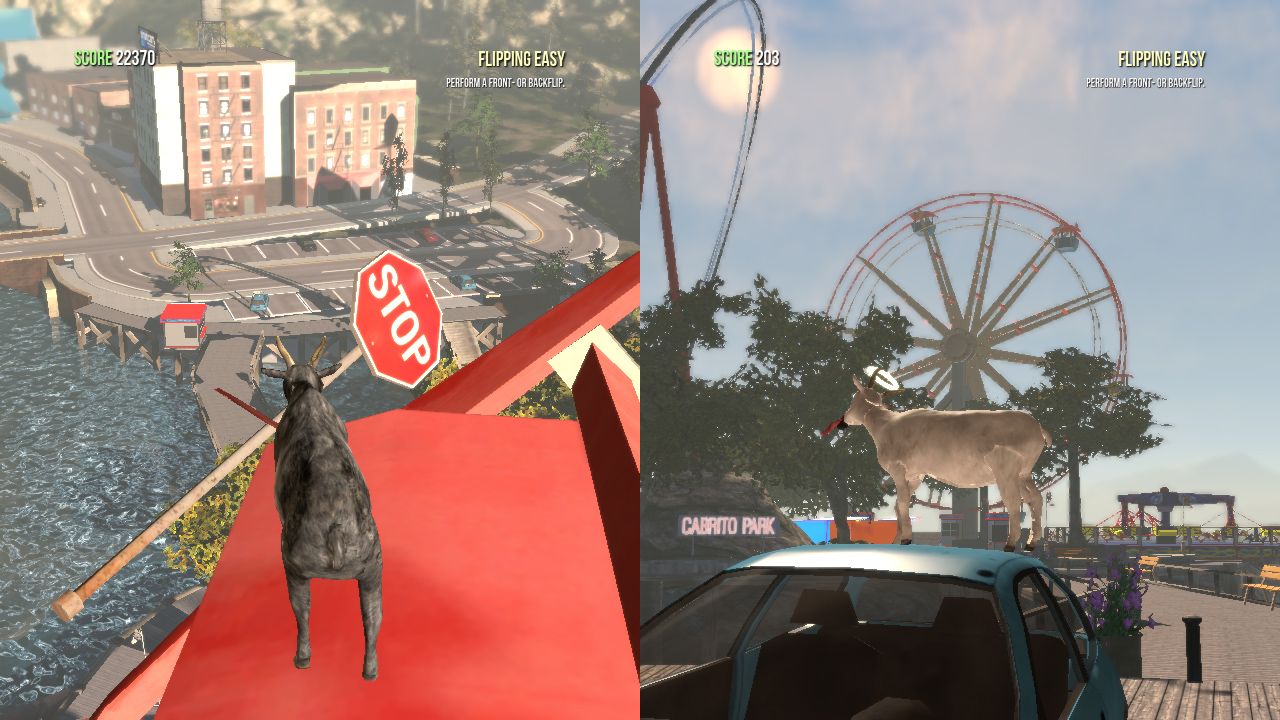Illustration de l'article sur Goat Simulator: The GOATYest disponible sur Switch