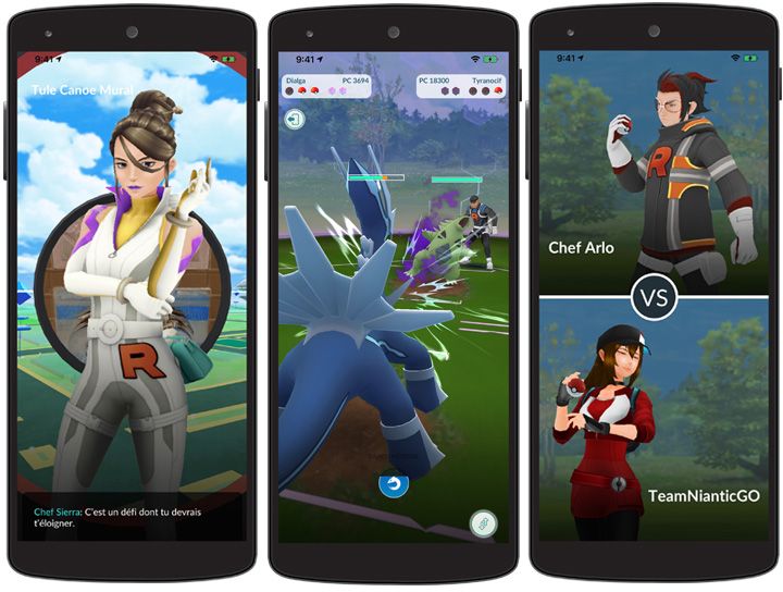 Illustration de l'article sur Pokémon GO : les chefsde GO Rocket débarquent