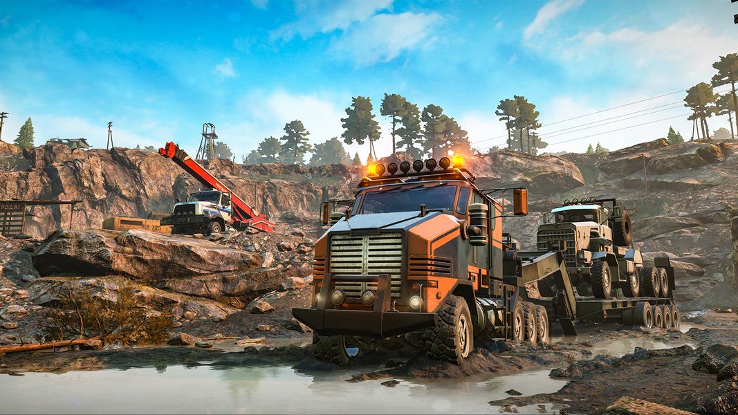 Illustration de l'article sur SnowRunner : Un monde immense