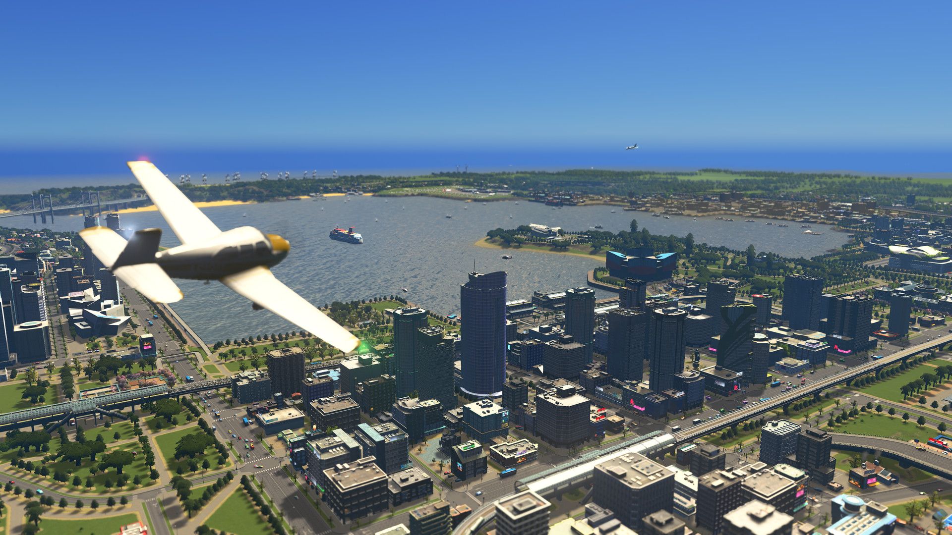 Illustration de l'article sur Cities : Skylines Sunset Harbor