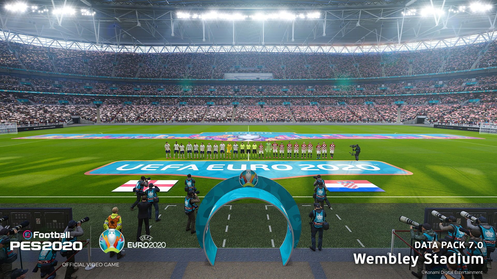Illustration de l'article sur eFootball PES 2020 : mise-�-jour UEFA EURO 2020