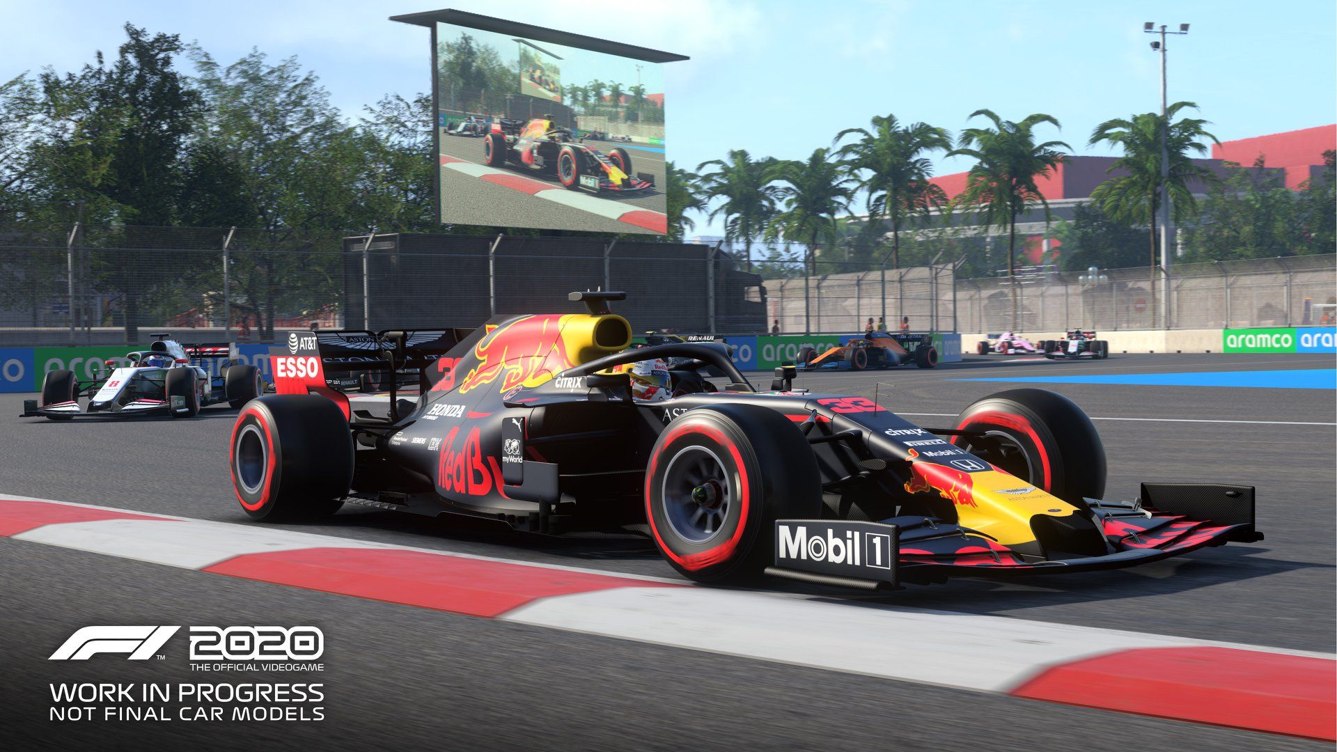 Illustration de l'article sur F1 2020 en approche