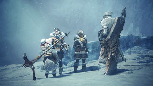 Illustration de l'article sur Mise à jour gratuite majeure deMonster Hunter World : Iceborne