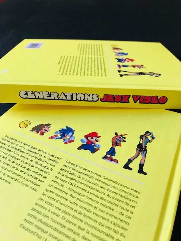 Illustration de l'article sur Le livre G�n�rationsJeux Vid�o sort aujourd'hui