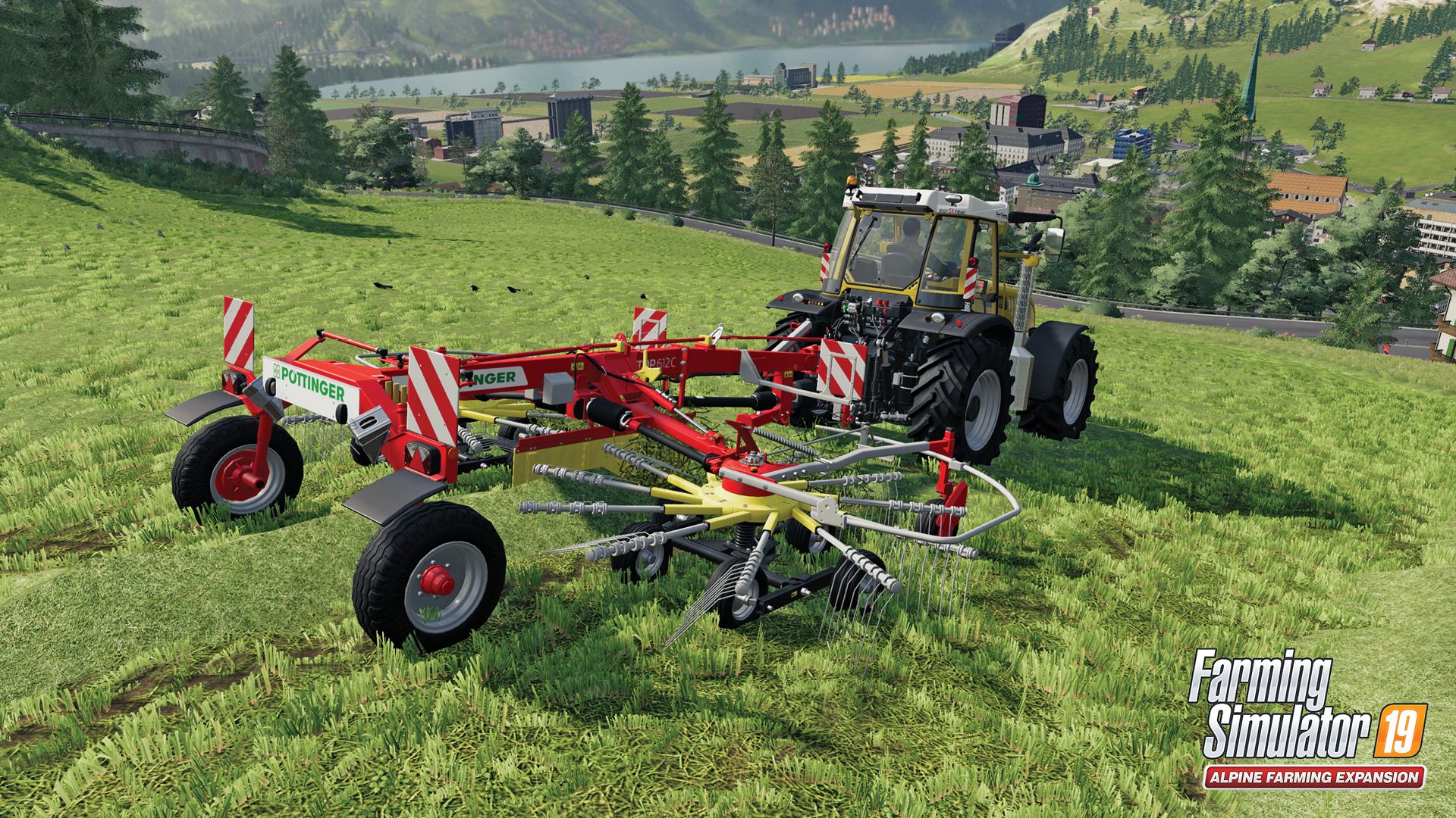 Illustration de l'article sur Farming Simulator 19Extension Alpine Farming