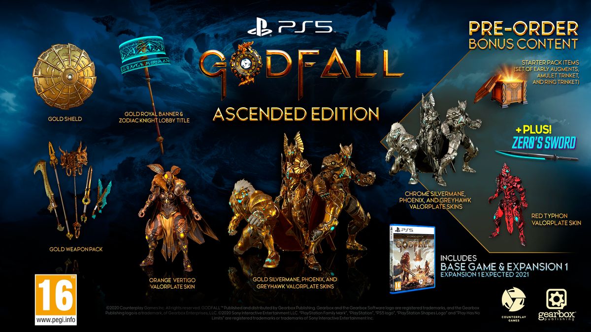 Illustration de l'article sur Godfall est d�sormaisdisponible sur Playstation 5