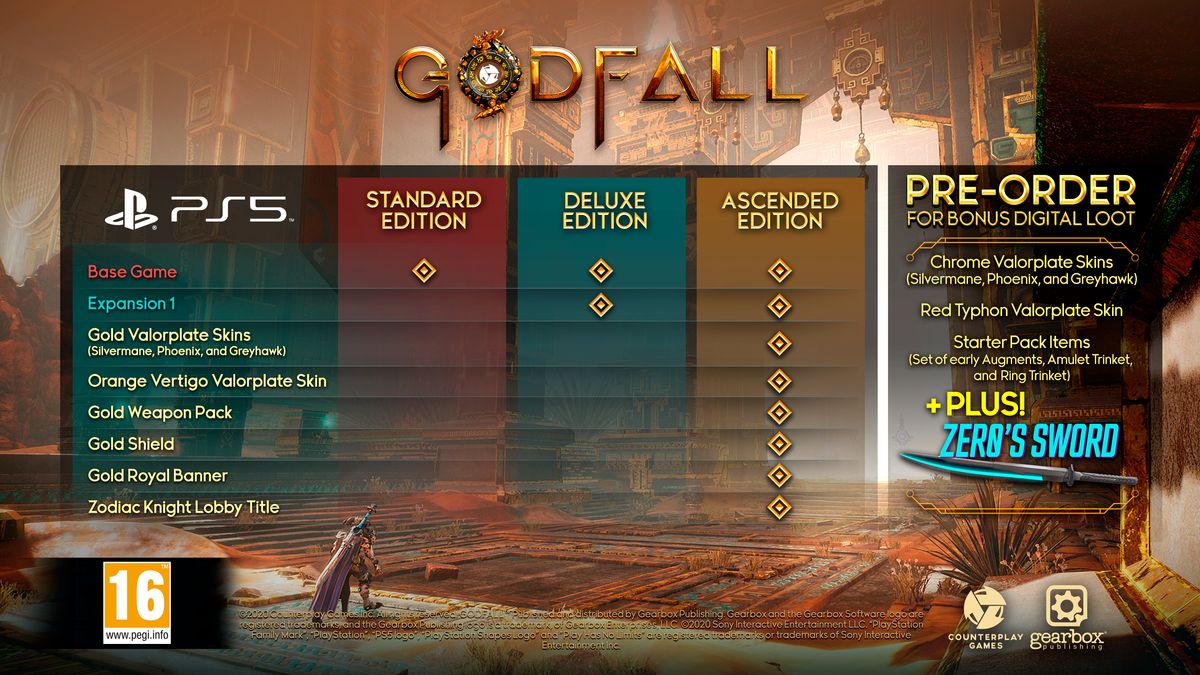 Illustration de l'article sur Godfall est désormaisdisponible sur Playstation 5