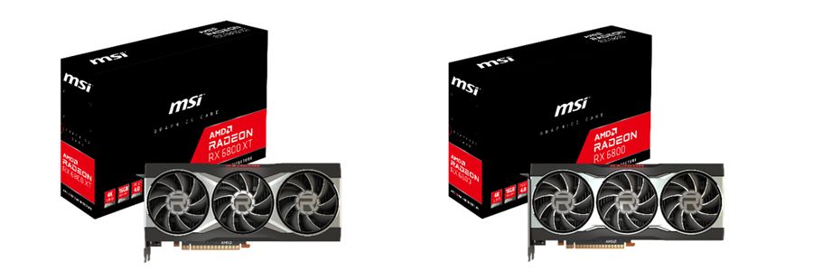 Illustration de l'article sur MSI dévoile ses cartesgraphiques Radeon RX 6800