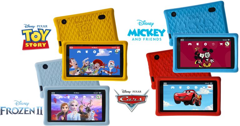Illustration de l'article sur Disney et Pebble Gear annoncentla tablette éducative Kids Tablet