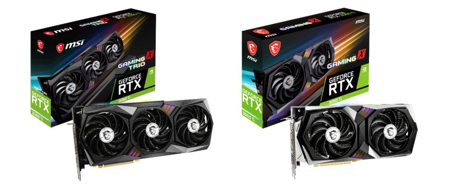 Illustration de l'article sur MSI d�voile ses nouvelles cartesNVIDIA GeForce RTX 3060 Ti