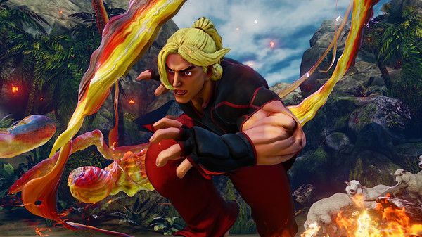 Illustration de l'article sur Street Fighter V : cinquièmeanniversaire avec Dan Hibiki