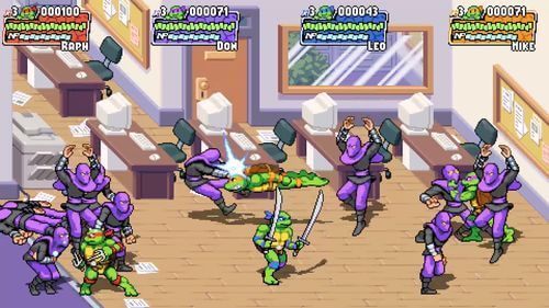Illustration de l'article sur Teenage Mutant Ninja Turtles:Shredder�s Revenge sur Switch