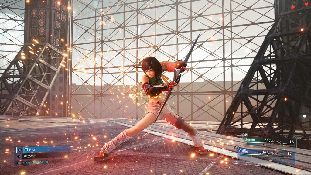 Illustration de l'article sur FF7 Remake Intergradesort sur PlayStation5 !