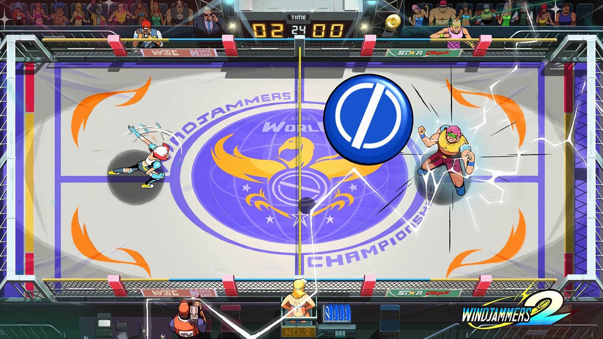 Illustration de l'article sur Windjammers 2 annoncésur PS4 et PS5