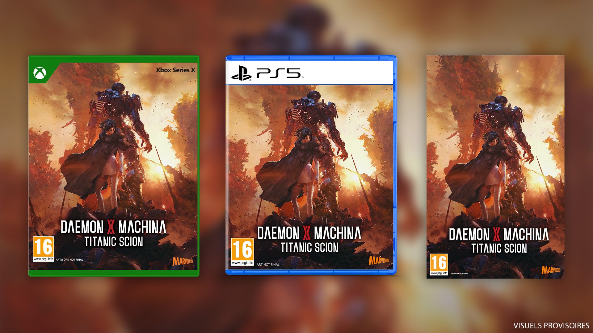 Illustration de l'article sur Daemon X Machina : Titanic Scionprépare une nouvelle guerre