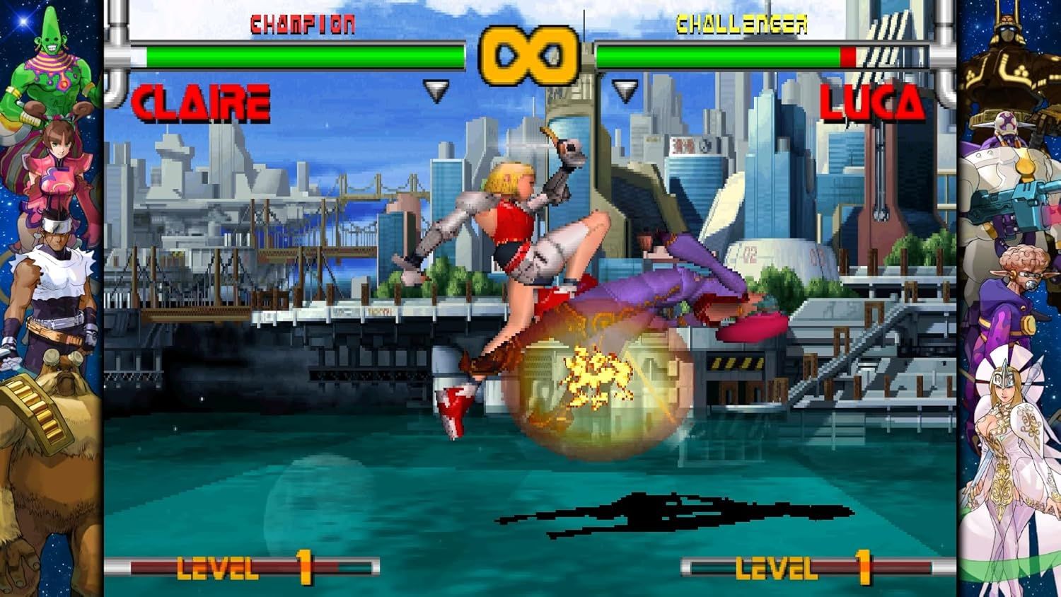 Illustration de l'article sur TEST : Capcom FightingCollection 2