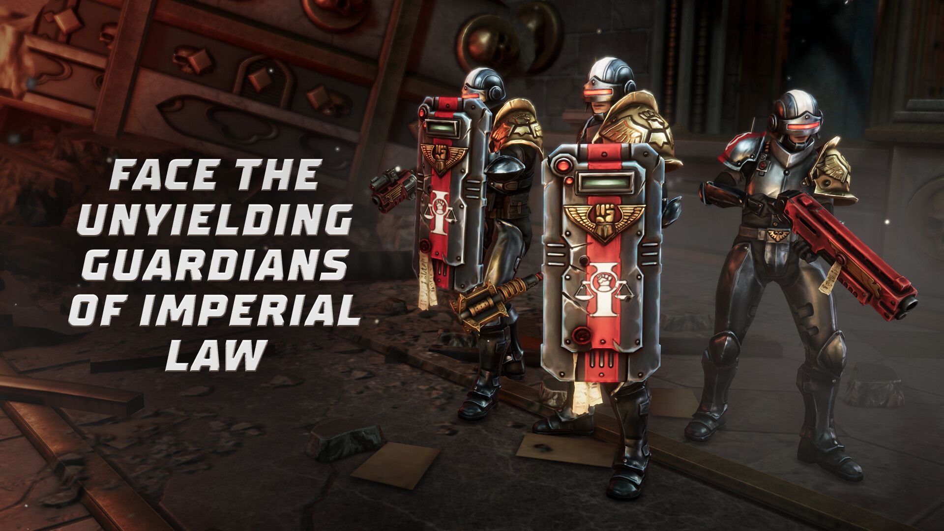 Illustration de l'article sur TEST : Warhammer 40,000 :Rogue Trader – Lex Imperialis