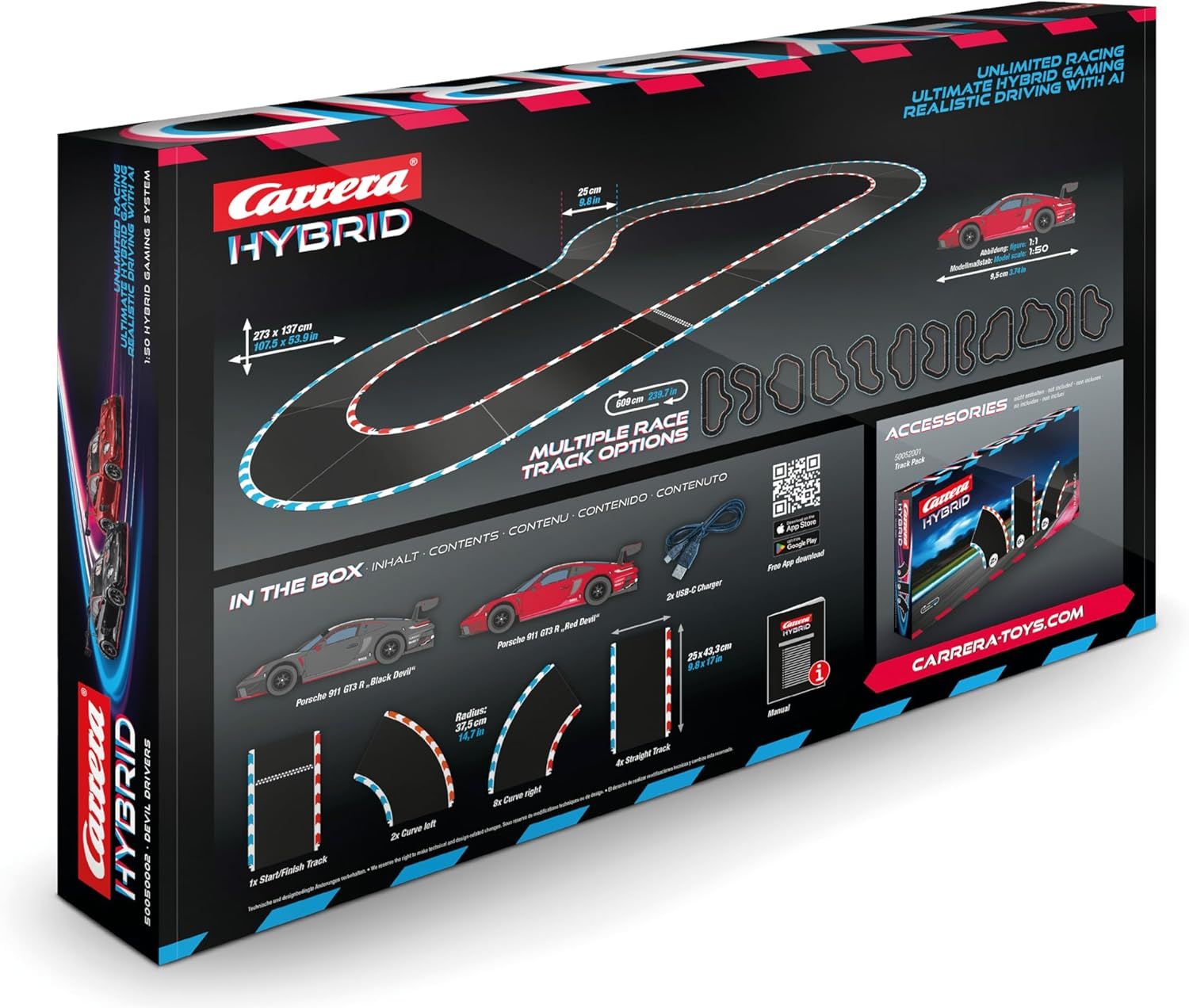 Illustration de l'article sur Carrera Hybrid révolutionnele circuit de course