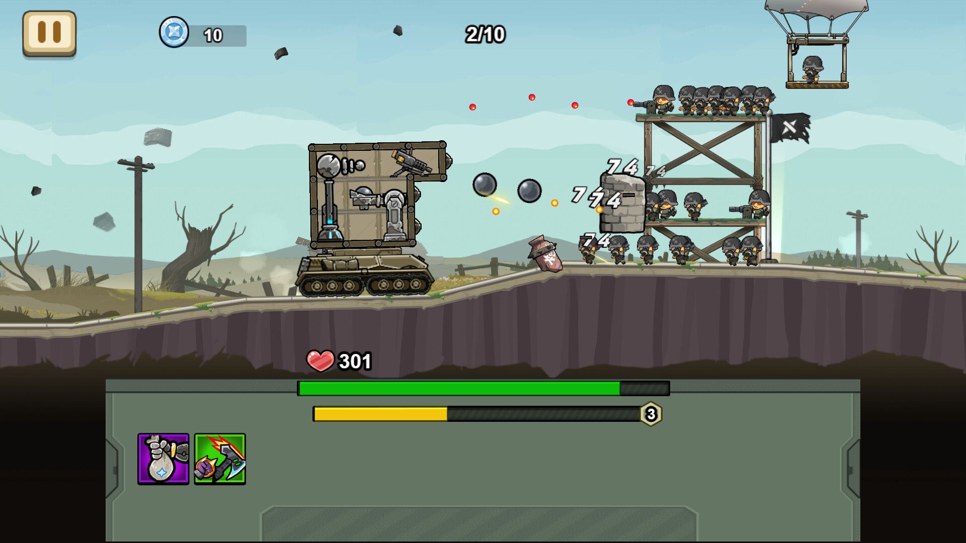 TEST : Thunder Tank :<BR> Bouclier de fer