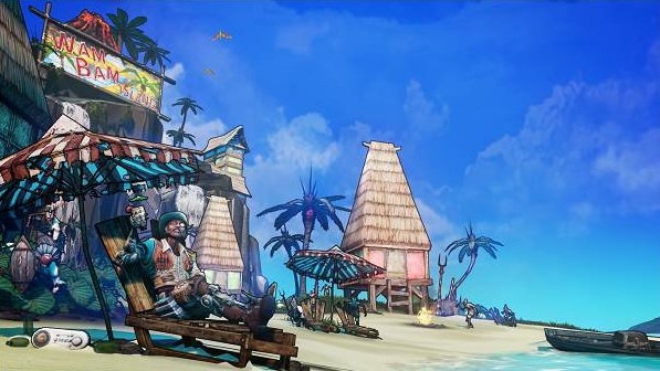 Illustration de l'article sur Borderlands 2, Sir Hammerlock contre le Fils de Crawmerax