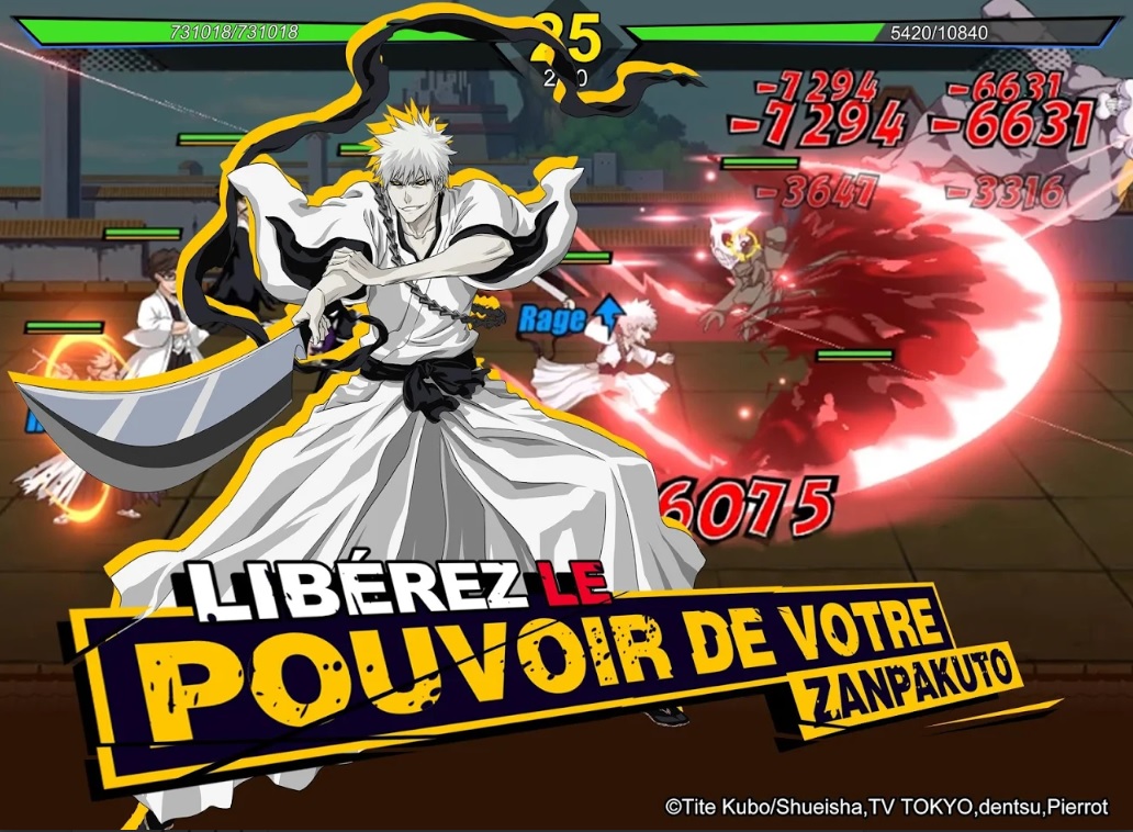 Illustration de l'article sur Bleach: Immortal Soul le nouveau jeu sur mobiles