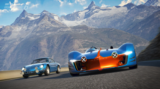 Illustration de l'article sur Gran Turismo 6 - Renault dévoile l'Alpine vision Gran Turismo