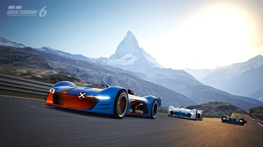 Illustration de l'article sur Gran Turismo 6 -  Renault d�voile l'Alpine vision Gran Turismo
