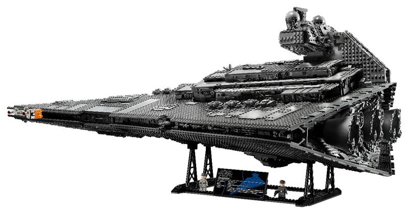 Illustration de l'article sur 4784 briques pour l�ImperialStar Destroyer de LEGO