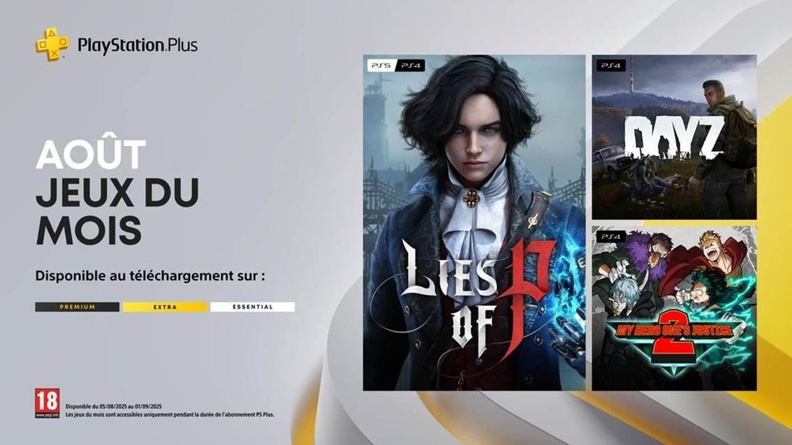 Illustration de l'article sur PlayStation Plus : les jeuxen cadeau du ao�t 2025 !