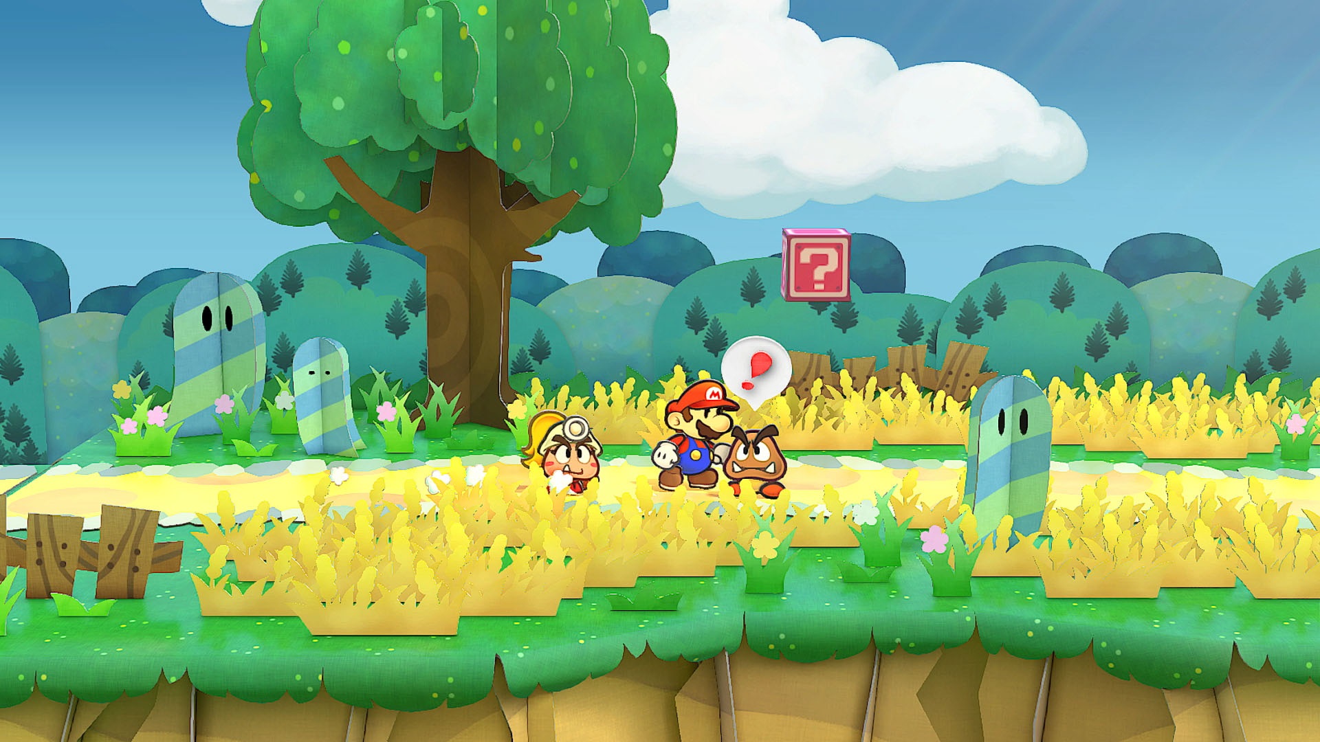 Illustration de l'article sur TEST : Paper Mario :La Porte Mill�naire