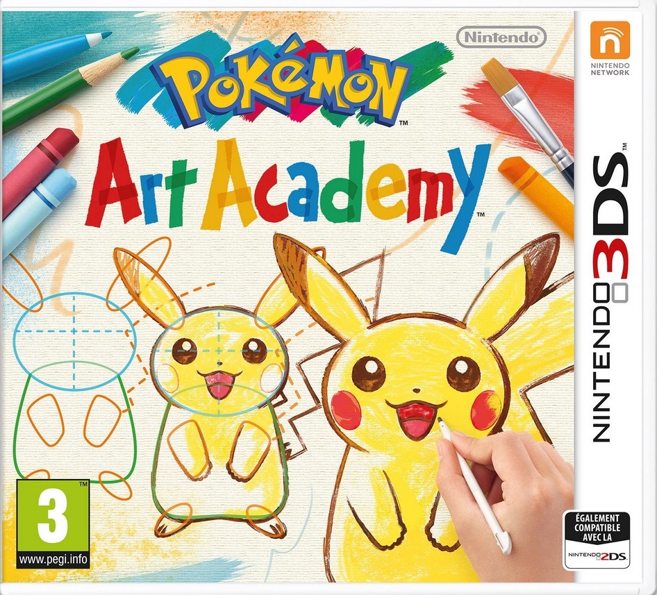 Illustration de l'article sur Nintendo annonce Pokémon Art Academy sur Nintendo 3DS