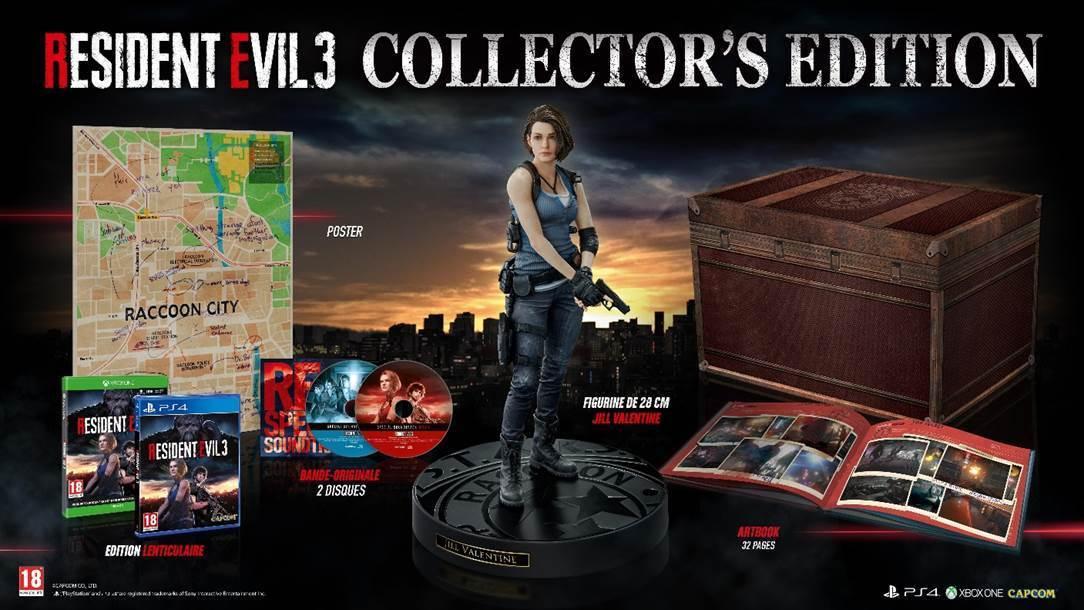 Illustration de l'article sur Resident Evil 3 version Collectorannonc�e en Europe