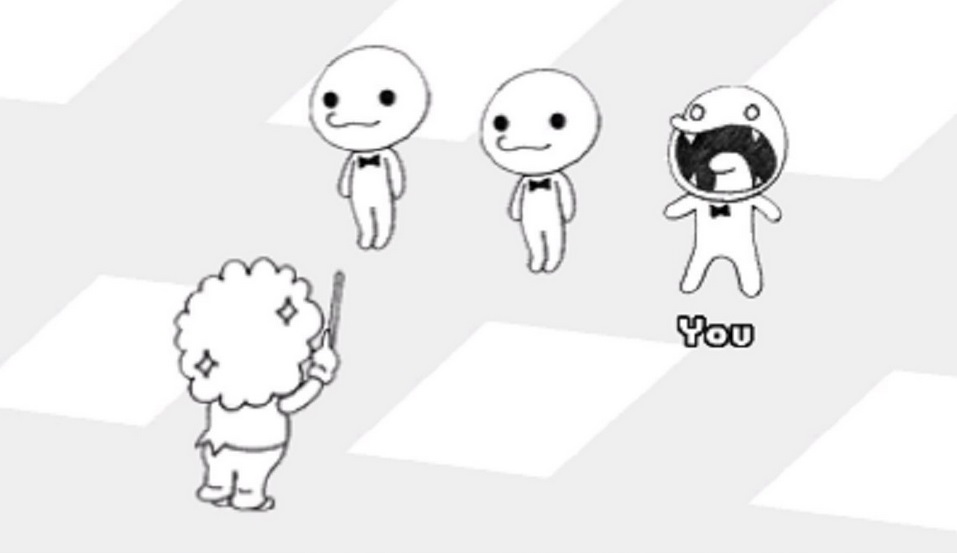 Illustration de l'article sur Rhythm Paradise Megamix