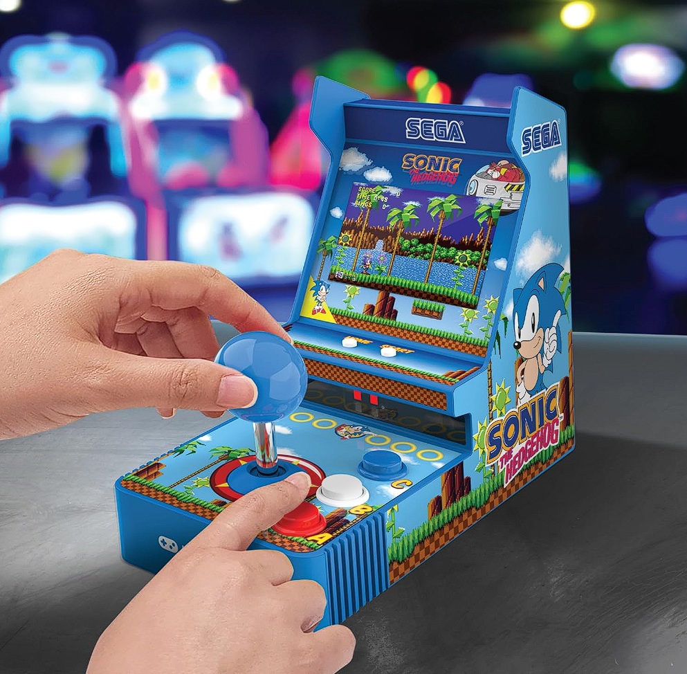 Illustration de l'article sur TEST : Mini Arcade Sonic The Hedgehog