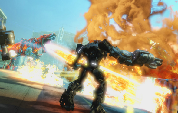 Illustration de l'article sur Activision et Hasbro dévoilent Transformers: The Dark Spark