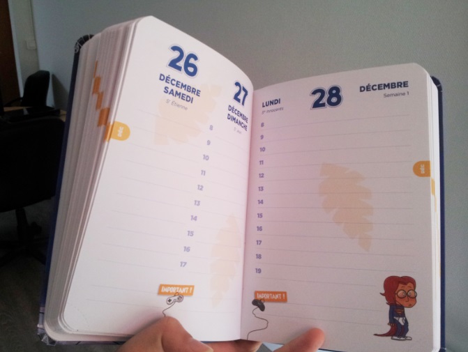 Illustration de l'article sur Agendas scolaires Gamers