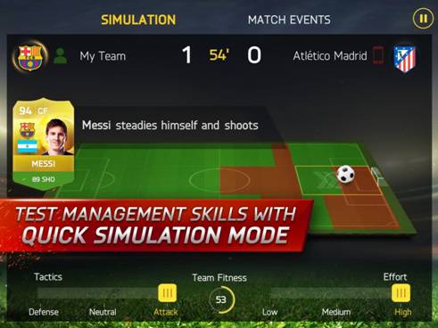 Illustration de l'article sur EA SPORTS FIFA 15 Ultimate est disponible sur mobile et tablette