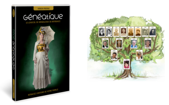 Illustration de l'article sur CDIP annonce Généatique 2022pour les fans de généalogie
