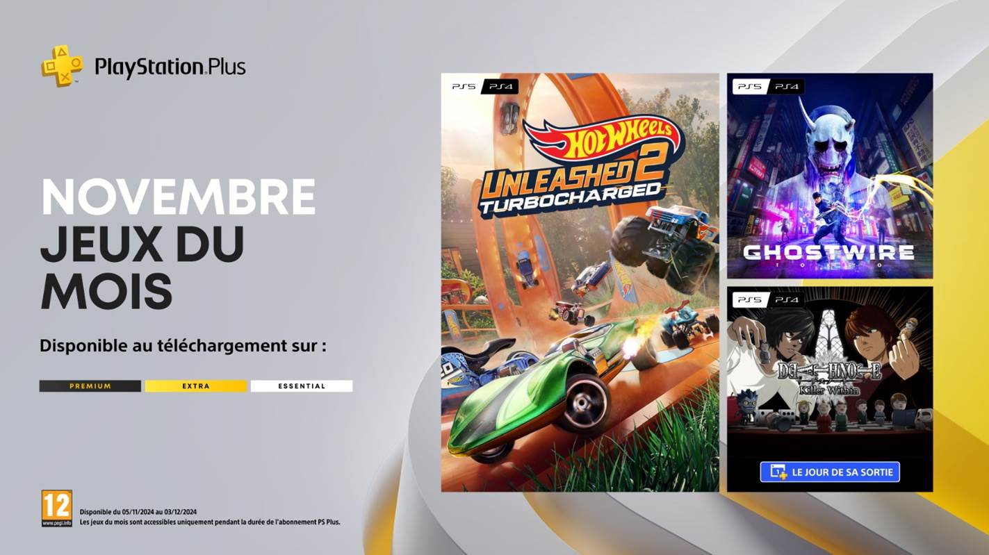 Illustration de l'article sur [PlayStation Plus] - Les jeux du mois de novembre 2024