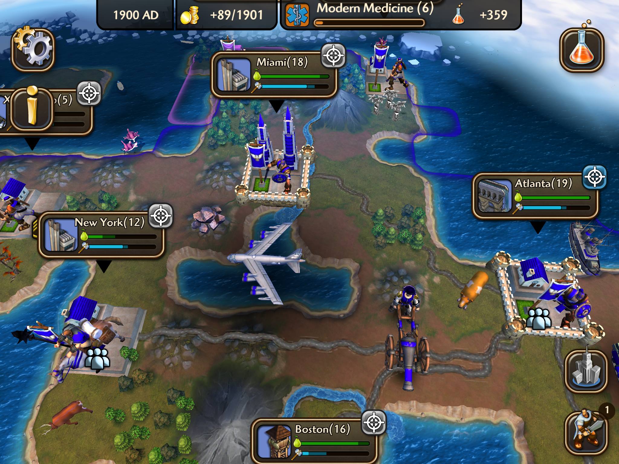 Illustration de l'article sur Civilization Revolution 2 annoncé sur iOS