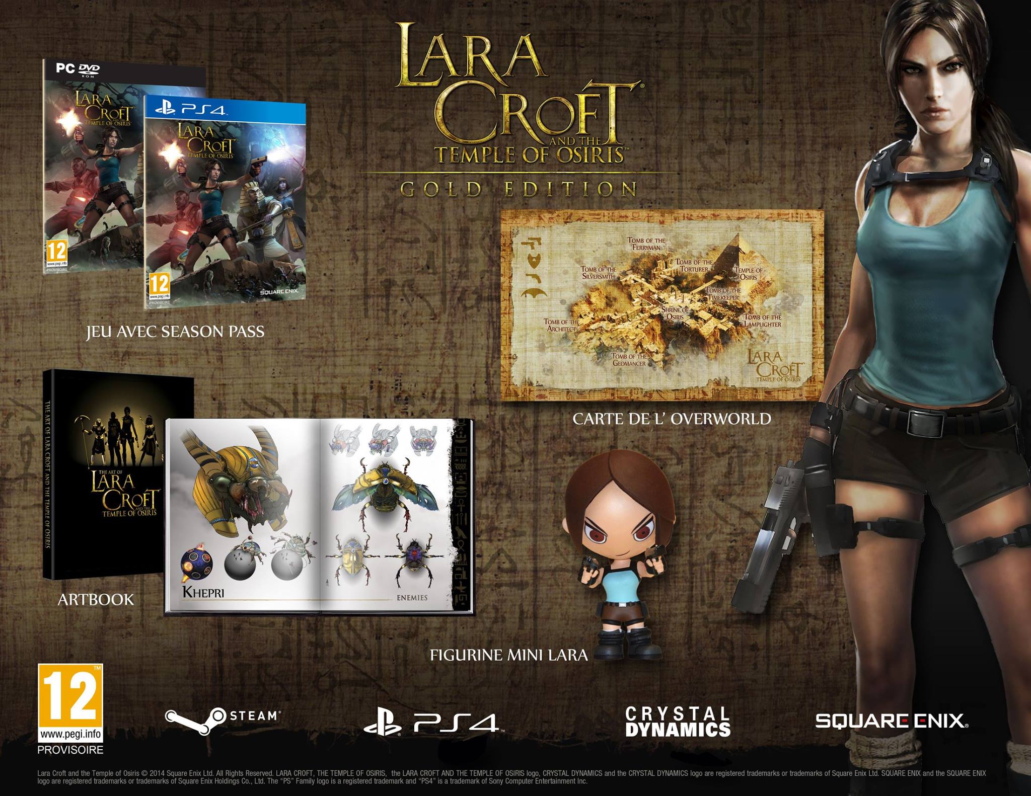 Illustration de l'article sur Lara Croft and the Temple of Osiris arrive le 09 d�cembre 2014 