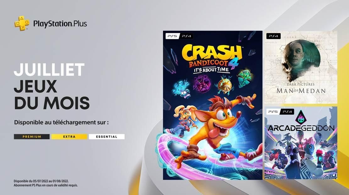 Illustration de l'article sur [PlayStation] Les jeux PlayStationPlus de juillet 2022