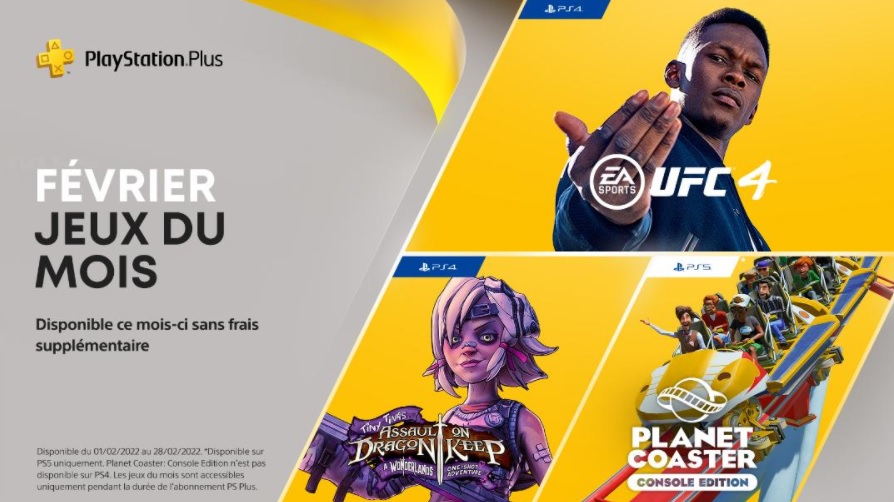 Illustration de l'article sur [PlayStation] Les jeux PlayStationPlus de f�vrier 2022