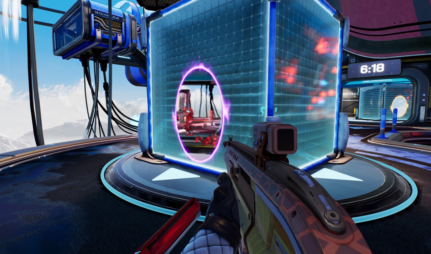 Illustration de l'article sur Nouveau projet Unreal Engine 5dans l'univers de Splitgate
