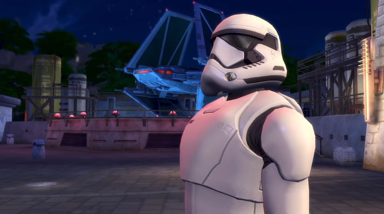 Illustration de l'article sur EA présente Les Sims 4 Star Wars : Voyage sur Batuu